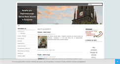 Desktop Screenshot of parafiarzepin.pl